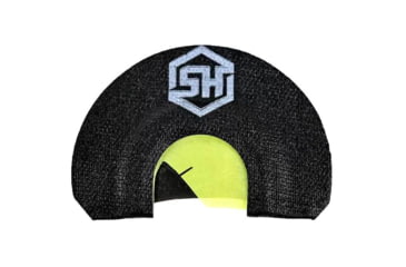 Image of Hunters Specialties COBB Notched Cutt-R Trky Call Diaphragm Call, Black/Yellow, HS-CNCMC