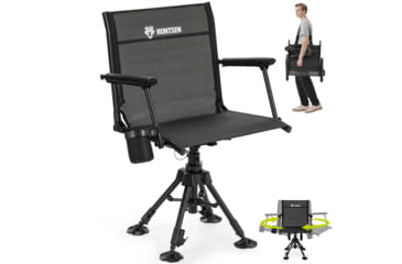 Image of Huntsen Hunting Chair 360deg Silent Swivel for Blinds, HT000012-1