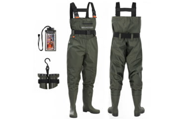 Image of Huntsen Waterproof Fishing Hunting Chest Waders for Men &amp; Women, HT000004-1