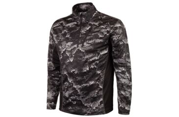 Image of Huntworth 1/4 Zip Shirt - Mens, Disruption Black, 2XL E-918-DBK-2XL