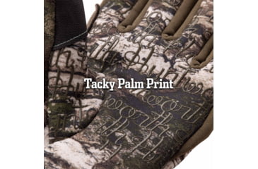 Image of Huntworth Ansted Mid Weight Hunting Glove - Womens, Plush Fleece Lined, Tarnen, Large, E-1207-L-TRN-L