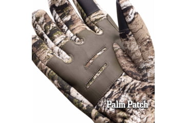 Image of Huntworth Barrow Heat Boost Windproof Softshell Hunting Glove - Mens, Tarnen, Extra Large, E-1433-TRN-XL