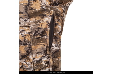 Image of Huntworth Elkins Mid Weight Windproof Soft Shell Jacket Grid Fleece Interior - Mens, Disruption, Extra Large, E-9501-DC-XL