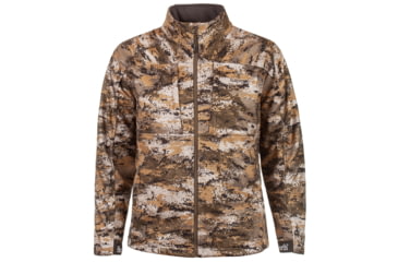 Image of Huntworth Elkins Mid Weight Windproof Soft Shell Jacket Grid Fleece Interior - Mens, Disruption, Extra Large, E-9501-DC-XL