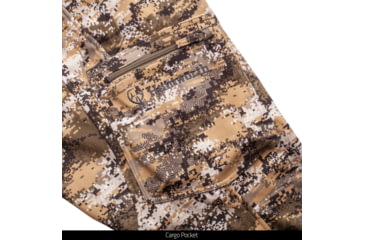 Image of Huntworth Elkins Mid Weight Windproof Soft Shell Pants Waffle Fleece Interior - Mens, Disruption, 3XL, E-9503-DC-3XL