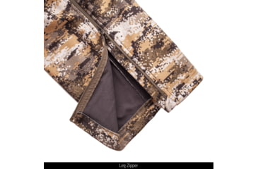 Image of Huntworth Elkins Mid Weight Windproof Soft Shell Pants Waffle Fleece Interior - Mens, Disruption, 3XL, E-9503-DC-3XL