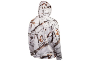 Image of Huntworth Harrison Performance Fleece Hunting Hoodie - Men's, Snow Camo, Large, E-924-31SCB-L