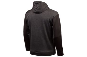 Image of Huntworth Heather Performance Fleece Hoodie - Mens, Heather Black/Black, 2XL, E-9137-HK/BK-2XL