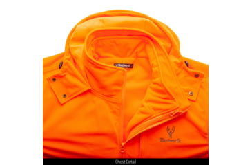Image of Huntworth Huntington 3-in-1 Waterproof Tricot Jacket - Mens, Blaze, 2XL, E-9364-BZ-2XL
