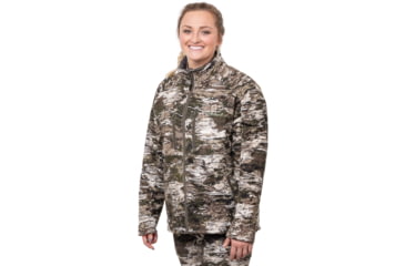 Image of Huntworth Ketchikan Heavy Weight Soft Shell Jacket - Womens, Windproof, Sherpa Fleece Interior, Tarnen, Medium, E-9574-W-TRN-M