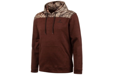 Image of Huntworth Knit Jersey Hoodie Heather - Mens, Heather Brick / Hiddn, Large, E-9468-HR/HDN-L