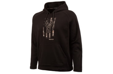 Image of Huntworth Knit Jersey Hoodie Icon/Flag - Mens, Hidden, 2XL, E-9467-BK/HDN-2XL