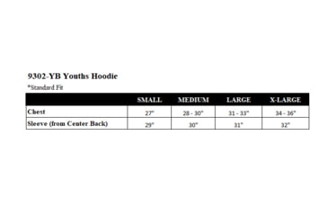 Image of Huntworth Knit Jersey Hoodie - Youth Boys, Hiddn / Blaze, X-Large, E-9302-YB-HDN/BZ-XL