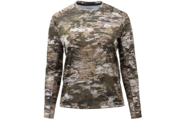 Image of Huntworth Fallon Light Weight Performance Long Sleeve Shirt - Women's, Tarnen, Medium, E-9504-W-TRN-M