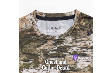 Image of Huntworth Fallon Light Weight Performance Long Sleeve Shirt - Women's, Tarnen, Medium, E-9504-W-TRN-M