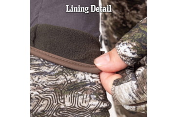 Image of Huntworth Ames Light Weight Soft Shell Glove w/ 1/2 Fingers - Men's, Tarnen, Large, E-1471-TRN-L
