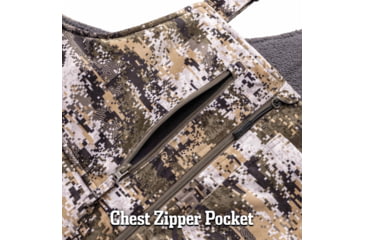 Image of Huntworth Matterhorn Heat Boost Heavyweight Waterproof Lined Hunting Bib Overalls - Mens, Disruption, Extra Large, E-9541-DC-XL