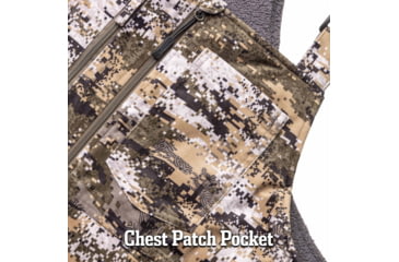 Image of Huntworth Matterhorn Heat Boost Heavyweight Waterproof Lined Hunting Bib Overalls - Mens, Disruption, Extra Large, E-9541-DC-XL