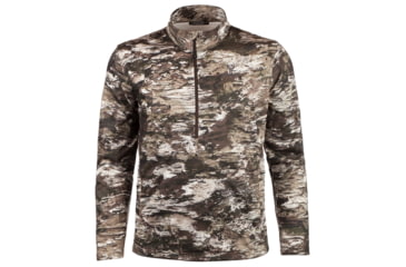 Image of Huntworth Waycross Mid Weight Knit Jersey 1/2 Zip Pullover - Men's, Tarnen, Large, E-9374-TRN-L