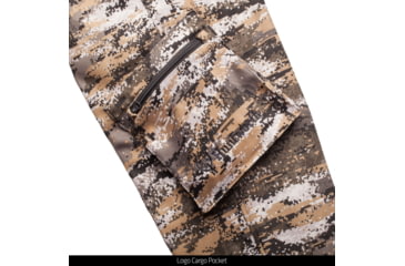 Image of Huntworth Mid Weight Soft Shell Pants, Waffle Fleece Interior - Mens, Disruption, Large, E-9262-DC-L