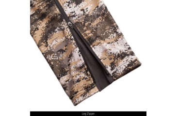 Image of Huntworth Mid Weight Soft Shell Pants, Waffle Fleece Interior - Mens, Disruption, Large, E-9262-DC-L