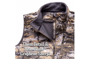 Image of Huntworth Saskatoon Heat Boost Heavyweight Windproof Softshell Vest - Mens, Disruption, Large, E-9544-DC-L