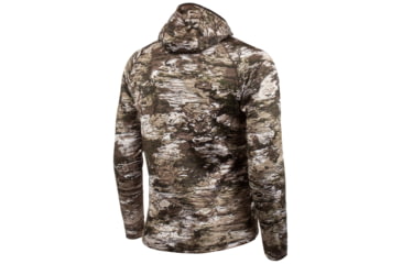 Image of Huntworth Shelton Performance 1/2 Zip Hoodie w/ Facemask - Men's, Tarnen, 4XL, E-9373-TRN-4XL