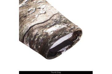 Image of Huntworth Shelton Performance 1/2 Zip Hoodie w/ Facemask - Men's, Tarnen, 4XL, E-9373-TRN-4XL