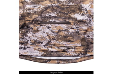 Image of Huntworth Shelton Performance 1/2 Zip Hoodie w/ Facemask - Mens, Disruption, 2XL, E-9373-DC-2XL