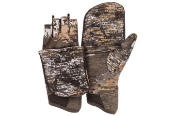 Image of Huntworth Stealth Mid Weight Hunting Pop Top Glove - Mens, Disruption, Large E-1208-30DC-L