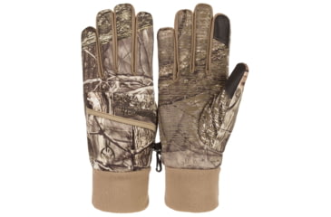 Image of Huntworth Waterproof, Fleece-lined, DWR Shooters Glove - Mens, Hiddn, Medium, E-1332-HDN-M