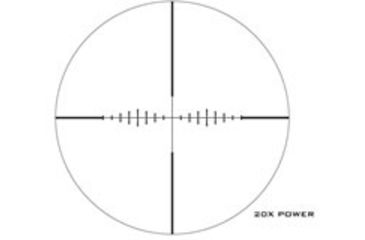 Image of Huskemaw 5-20x50mm Blue Diamond Rifle Scope w/Huntsmart Reticle,Black 10520BD