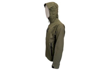 Image of Huto Lifestyle Bone Dry Rain Jacket, Green/Grey, Extra Large, BNERN-JCKT-GRYGRN-XL