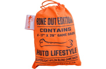 Image of Huto Lifestyle Bone Out Game Bag Set, 6 Bag Set, Orange, GM-BG-BONEOUT