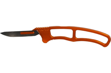 Image of Huto Lifestyle Exo-Skeleton Fixed Blade Knife, Orange, EXO-SKLTN-KNV-LGRN