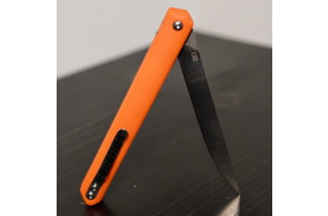 Image of Huto Lifestyle Finisher Folding Hard Blade Skinner Knife, Orange, FINSH-KNV-ORG