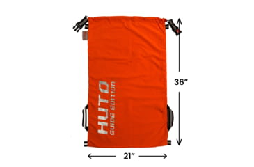 Image of Huto Lifestyle Guide Series Individual Game bag, 21 x 36 in, Orange, GM-BG-GUIDE-21x36