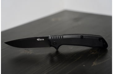 Image of Huto Lifestyle Hunt Harder Folding Hard Blade Knife, Black, HTHD-KNV-BLK