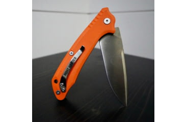 Image of Huto Lifestyle Hunt Harder Folding Hard Blade Knife, Orange, HTHD-KNV-ORG
