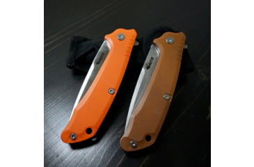Image of Huto Lifestyle Hunt Harder Folding Hard Blade Knife, Orange, HTHD-KNV-ORG