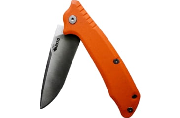 Image of Huto Lifestyle Hunt Harder Folding Hard Blade Knife, Orange, HTHD-KNV-ORG