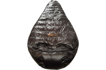 Image of Huto Lifestyle Huto Three Season Down Sleeping Bag, Left Hand, Black, 200CM, THREESEASN-SLPBAG-BLK-LFT