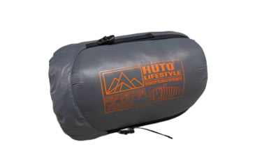 Image of Huto Lifestyle Huto Three Season Down Sleeping Bag, Left Hand, Grey, 200CM, THREESEASN-SLPBAG-GRY-LFT