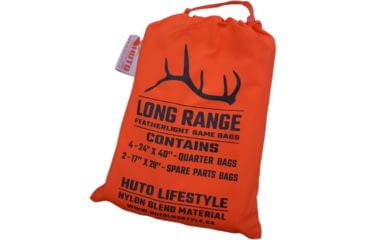 Image of Huto Lifestyle Long Range Game Bag Set, 6 Bags, Orange, GM-BG-LNGRANGE