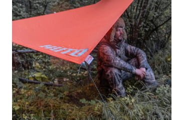 Image of Huto Lifestyle Meat Throw Tarp/Shelter, Regular, Orange, MEAT-TARP-REG