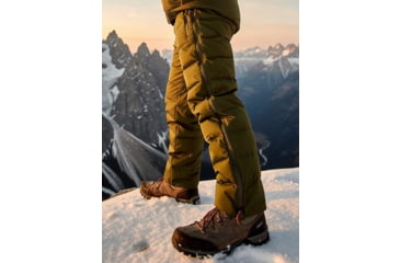 Image of Huto Lifestyle Stalker Down Puffy Pants, Army Green, Large, STLKDWN-PNT-ARMGRN-L