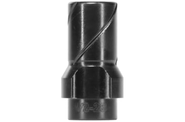 Image of HUXWRX 3-Lug Muzzle Device, 9, 1/2x28, Black, 2346