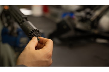 Image of HUXWRX Alignment Rod, .30 Cal/7.62mm Bore, 17 L, Carbon Fiber w/Bright Grey, 2261