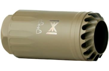 Image of HUXWRX Blastphemy Muzzle Device, FDE, 2653