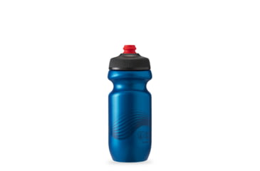 Image of HydraPak Breakaway Surge Bottle, Cobalt Blue/Charcoal, 20oz/600ml, SWB20OZ11